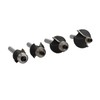 LUMBER JACK 4 Piece Round Over Router Bits 1/4 Shank,