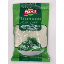 TELA'S HEALTHY FOOD INC. Trahana with (Spinach)