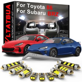 WLTATBUA LED Interior Light Kit Replacement for TOYOTA 86, Scion FRS, Subaru BRZ 2013 2014 2015 2016 2017 2018 2019 2020 2021, Super Bright 6000K White Bulbs