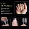 Venares Gel Nail Tips, Pack of 500 Nail Tips, Extra