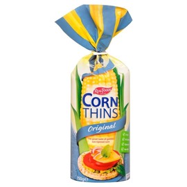 (2 Pack) - Realfoods - Corn Thins Original | 150g | 2 PACK BUNDLE