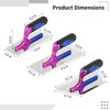 yeesport 3 PCS Stainless Steel Plaster Trowels, Drywall Trowel, Ergonomic