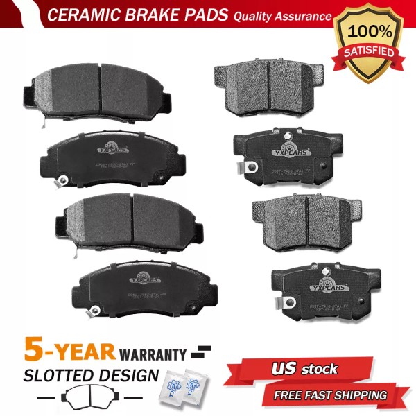 YXPCARS Front And Rear Ceramic Brake Pads For 2003 2004