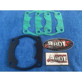 BDT MOTORSPORTS HONDA TRX250R ATC250R ATC TRX 250R BDT 3/16" CYLINDER SPACER PLATE GASKETS BLACK