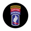 173rd Airborne Division Patch with Ranger and Sapper Tabs