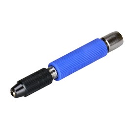 GodHand GH-PBS-DC Short Power Pin Vice, Deep Collet Type, Compatible with 0.1 - 0.1 inch (2.5 - 3.2 mm) Shafts, Plastic Model Tool, Blue