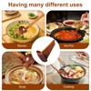 10 Pcs Wood Soup Spoon with Long Handle Japanese Style