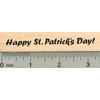 St. Patrick's Day Rubber Stamp, Saying