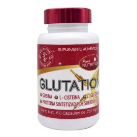Glutation Antioxidante Regenera Células 60 Cáps                                                                                                       