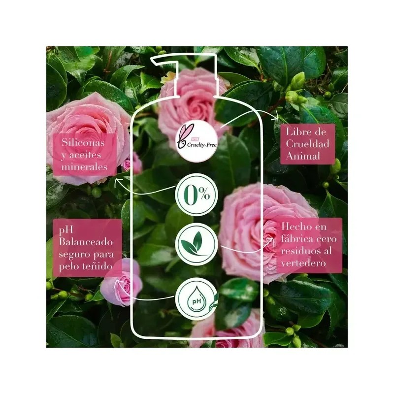 Shampoo Herbal Essences Suavidad Rosa Mosqueta 865 ml