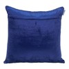 Maykoosh Tuscan Temptations Transitional Design Velvet Throw Pillow, Removable Pillow