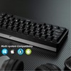OOCTPK Chilkey ND65 Wired Aluminum Mechanical Keyboard, 65% Layout Portable