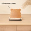 Konssy Baby Hats for Newborns with Bear Ears, Soft &