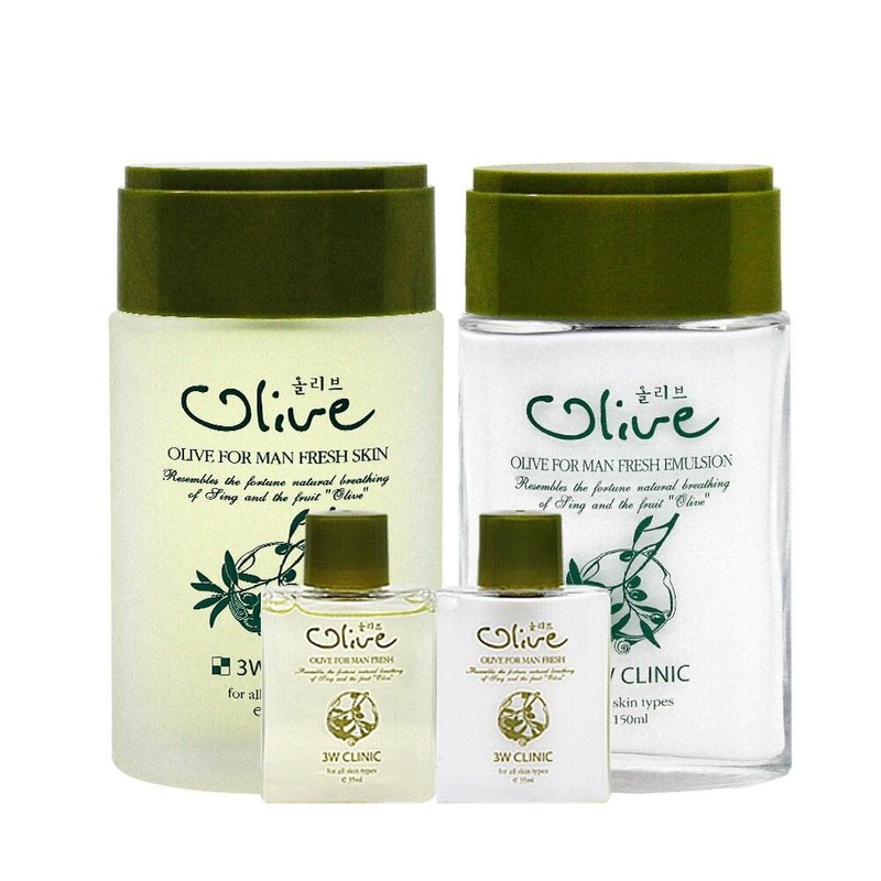 3W클리닉 올리브 포맨 후레쉬 세트 3W Clinic Olive For Men