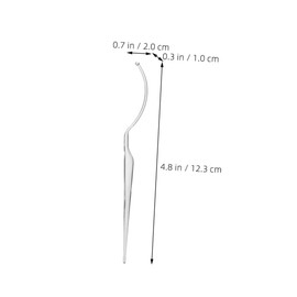 TOVINANNA 6pcs False Eyelash False Lashes Fake Eyelashes Display Stand Accessories for Eyelash Applicator Tool Eyelashes Display Holder Display Tool for Eyelash Transparent Acrylic