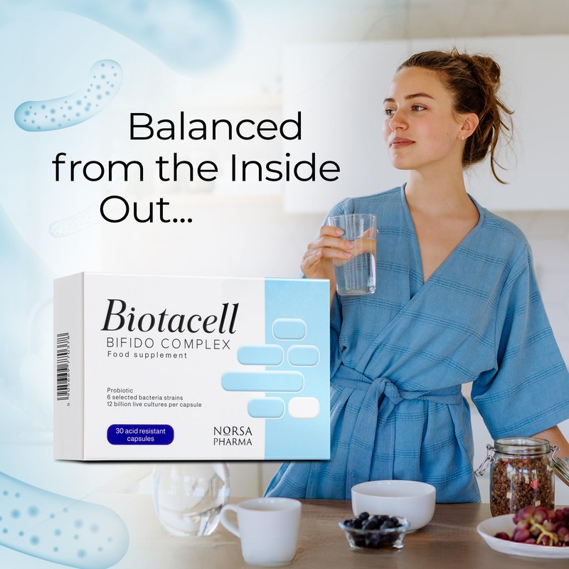 Biotacell Bifido Complex (30 Capsules) | 12 Billion CFU |