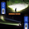 Rechargeable Tactical Flashlights High Lumens - Super Bright Small Powerful