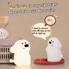 ANGTUO Dog Night Light, Dimmable Dog Lamp, Animal Night Light