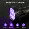 GLOSSDAY Blacklight Flashlight 68 LED UV Flashlight,Ultraviolet Flashlight Black Light