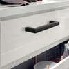 LONTAN LSJ12BK Rail Handles with Hole Spacing 128 mm Bar