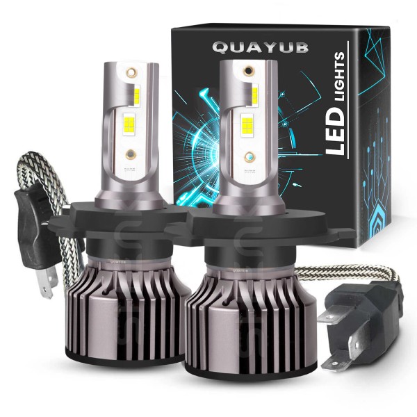 QUAYUB LED headlight bulb white for Honda Scooter 2003-2009 2011-2017