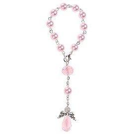 Fritz Cox Car Rosary Necklace the ideal companion for travelling., Crystal