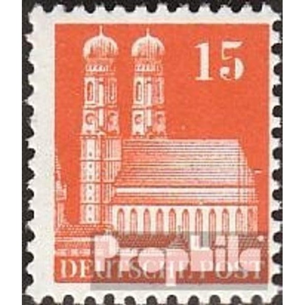 Bizonal (Allied Cast) 81W F fine used/cancelled 1948 Buildings (Stamps