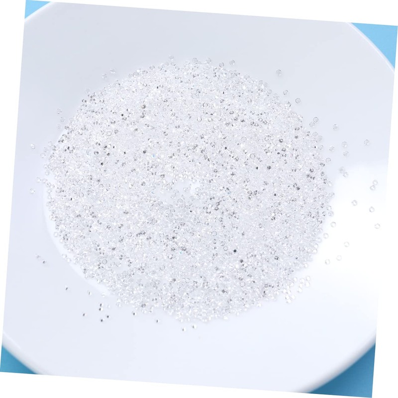 Baluue 4packs Flat Back Nail Art Rhinestones Shiny Diamonds for