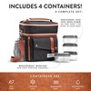 Fit & Fresh Foundry Extra Large Insulated Lunch Box for