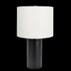 Aura Black Block Base Table Lamp with On/Off SwitchColor: as