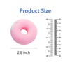 Candy Color Tape Dispenser, Small Cute Donut-Shaped Tape Organizer Desk