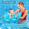 CYCFMYYLY Baby Swimming Float, Pool Inflatable Ring Bath Float with