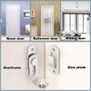 Sayayo 90 Degree Door Lock Slide Gate Latch Tiny Door