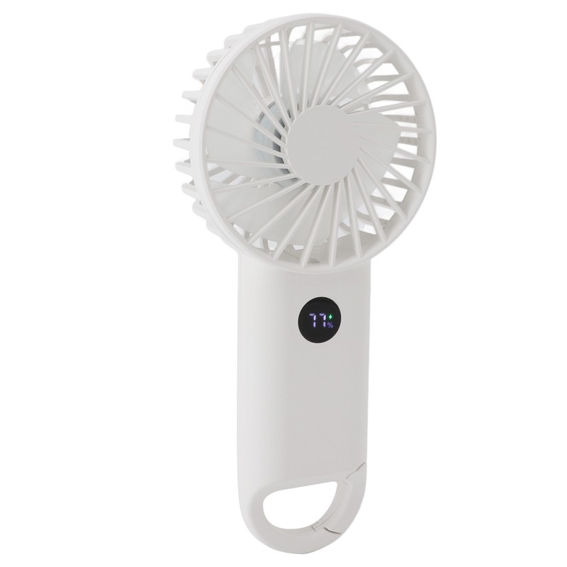 Handheld Fan Multifunction 100 Levels Stepless Speed Intelligent Digital Display