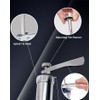 Professional Aluminum Cookie Press Set with 20 Discs & 4