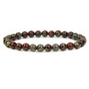 Natural A Grade Dragon Blood Jasper Gemstone 6mm Round Beads