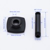 SWHYGER Shower Arm 4 Inches Ceiling Mount Replacement Rain Straight