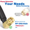 Eightwood Omnidirectional WiFi Antenna Lightweight Small 2.4G 5G 5.8G Right