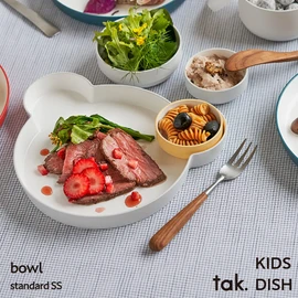 TAK JTN-0123-NV Kids Dish Bowl, Navy Standard SS