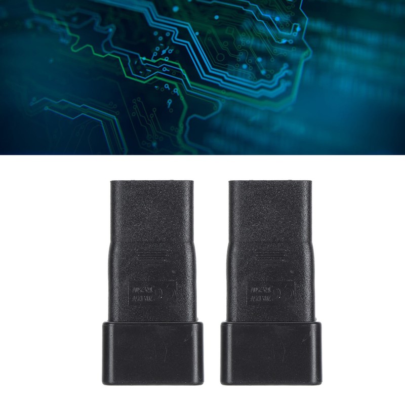 2pcs IEC320 C20 to IEC320 C21 Power Adapter Professional Plug
