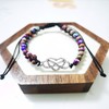 To My Granddaughter-Infinity Heart Bracelet, Natural Emperor Stone Double Layer