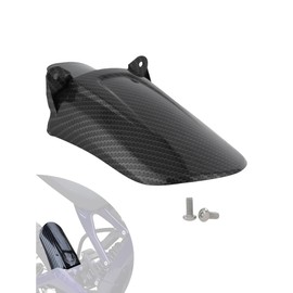 JFG RACING Rear Wheel Fender for Ebike,Imitation Carbon Fiber Motorcycle Shock Mudguard Mud Guard for Tutti ICT/Dirt Bike Surron Light Bee X and S/X160/X260
