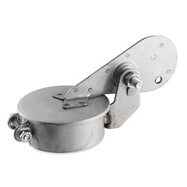 3" Inch Tractor Exhaust Silencer Weather Cap Muffler Cover Rain Flap 3" (Stainless Steel)