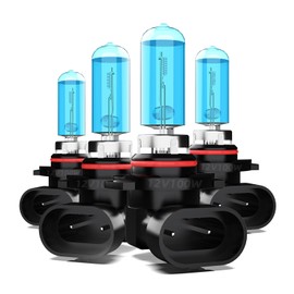 DMEPUGI Headlight Bulbs Fit For Nissan Maxima 2008, 9005 9005 High Low Beam Combo, 5500K White Light Super Bright High Performance Halogen Headlight bulb, 4PCS