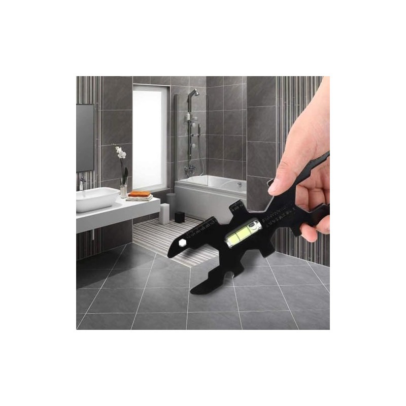 Young Wolf Multifunction Steel Plumbing Wrench Tool, Faucet Water Pipe