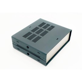 DIY Aluminum Enclosure Multipurpose (Pure aluminum enclosure with Mount bar (1.5U) 65 x 178 x 203 mm.)