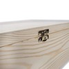 Wooden Storage Box with Lid and Gold Clasp | 30
