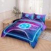 MWMWMW Football Bedding Set Twin for Boys Kids(68x86 Inch), 3D