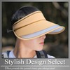Buzz Selection CAP683 Men's Visor, Sun Visor, Hat, Casual, Running,