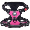 PoyPet No Pull Dog Harness, Front Reflective Pet Vest for